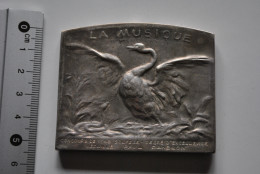 Médaille En Bronze Argenté Ecole De Musique De Saint Josse Ten Noode Schaerbeek Concours 1948 De Solfège Paul Danblon - Tokens Of Communes