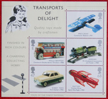 Classic Transport Toys Dinky (Mi 2152-2156 Block 16) 2003 POSTFRIS MNH ** ENGLAND GRANDE-BRETAGNE GB GREAT BRITAIN - Blocchi & Foglietti
