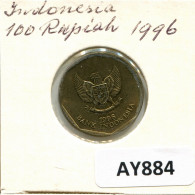 100 RUPIAH 1996 INDONESIA Moneda #AY884.E.A - Indonésie