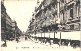 CPA Carte Postale Belgique Bruxelles Boulevard Du Nord  VM78892 - Lanen, Boulevards