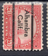 MM-032; USA Precancel/Vorausentwertung/Preo;  ALHAMBRA (CA), Type L-13 TS - Vorausentwertungen