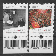 Portugal 31.03.2021 , Centenario Partido Comunista Portuguès - Postfrisch / MNH / (**) - Ungebraucht