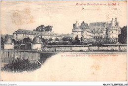 ADLP3-76-0264 - MESNIERES - Seine-inférieur - Institution St-joseph - Le Château Et Les Cours Primaires - Mesnières-en-Bray