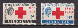 Timbres Neufs** De Gibraltar De 1963 N° 160 à 161 MNH - Gibraltar