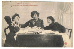 CPA  L'atelier De Couture N°5 Ecrite En 1904 - Artisanat