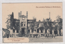 Nidzica. Das Zerstorte Rathaus In Neidenburg. * - Croatia