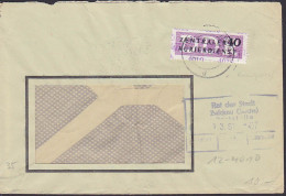 Henningsdorf ZKD-Brief B12 (4010), Stahl- Und Walzwerk  11.9.57 - Storia Postale