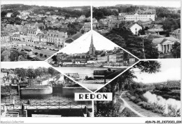 ADNP6-35-0468 - REDON - Vues Générales - Les Quais - La Vilaine - Le Canal  - Redon