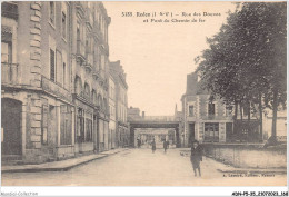 ADNP5-35-0446 - REDON - Rue Des Douves Et Pont Du Chemin De Fer  - Redon