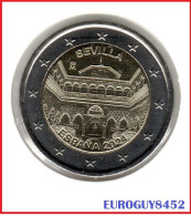 SPANJE - 2 € COM. 2024 UNC - SEVILLA - KATHEDRAAL - Spanien