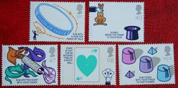 Magic Tricks Circle  (Mi 2286-2290) 2005 POSTFRIS MNH ** ENGLAND GRANDE-BRETAGNE GB GREAT BRITAIN - Unused Stamps