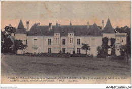ADOP7-37-0620 - GENILLE - Château De Marolles - XVI-XVIIe S - Genillé