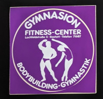 AUTOCOLLANT GYMNASION - FITNESS CENTER BODYBUILDING GYMNASTIK - MUSCULATION GYMNASTIQUE SPORT - RASTATT ALLEMAGNE - Stickers