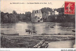 ADOP3-37-0293 - BALLAN-MIRE - Le Grand Moulin Et Le Cher  - Ballan-Miré