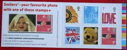 SELF-ADHESIVE WINDOW BOOKLET 6x 1st SMILERS (Mi 2338-2343) 2005 POSTFRIS MNH ** ENGLAND GRANDE-BRETAGNE GB GREAT BRITAIN - Booklets