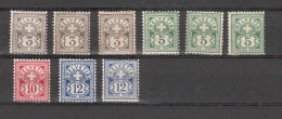 1882/1906   LOT  NEUFS*      BONNE COTE        CATALOGUE SBK - Nuevos