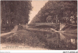 ADRP7-77-0667 - CHELLES - Le Pont Moulin Sur Le Canal De L'ourcq - Chelles
