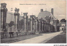 ADTP2-77-0131 - VAUX-LE-VICOMTE - Grille D'entrée  - Vaux Le Vicomte