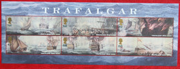 TRAFALGAR Ship Shiff Boat (Mi 2348-2353 Block 28) 2005 POSTFRIS MNH ** ENGLAND GRANDE-BRETAGNE GB GREAT BRITAIN - Unused Stamps