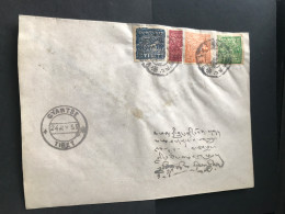 China-Tibet 2 Old Covers With Stamps Not Genuine Privately Done Offers Welcome - Storia Postale