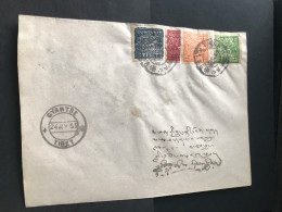 China-Tibet 2 Old Covers With Stamps Not Genuine Privately Done Offers Welcome - Lettres & Documents