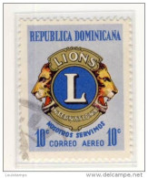 Dominikanische Republik - Mi.Nr.DO -912 - 1968, Lions International, Refb3 - Dominikanische Rep.