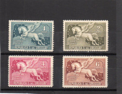 Uruguay :année 1931 Lot De 4 Valeurs PA N° 56* à 59* - Uruguay