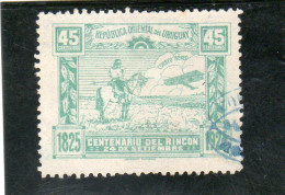 Uruguay :année 1925 PA N°9 Oblitéré - Uruguay