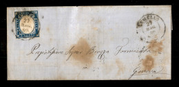 Regno - Vittorio Emanuele II - Lumello (P.ti 12) - 20 Cent (15E) Su Bustina Per Ginevra Del 27.5.62 - Sonstige & Ohne Zuordnung