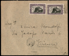 Regno - Vittorio Emanuele III - Busta Viaggiata Da Roma 8.6.28 Recante Due Esemplari Del 30 Cent Milizia (220) - Ex Coll - Other & Unclassified