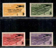 Regno - P.Aerea/Aerogrammi - 1934 - Roma Buenos Aires (56/59) - Serie Completa - Gomma Integra - Andere & Zonder Classificatie