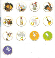 DG24 - SERIE 13 POGS QUICK HOPPIES HOPPIES - Altri & Non Classificati