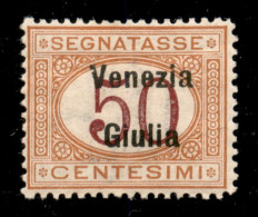 Occupazioni I Guerra Mondiale - Venezia Giulia - 1919 - 50 Cent (6) - Gomma Originale - Ottima Centratura - Andere & Zonder Classificatie