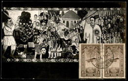 Colonie - Etiopia - Coppia Del 1 Thaler (173) - Cartolina Da Addis Abeba A Cosenza Del 20.9.32 - Sonstige & Ohne Zuordnung