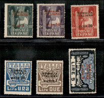 Colonie - Somalia - 1923 - Marcia Su Roma (49/54) - Serie Completa - Gomma Integra (350) - Otros & Sin Clasificación