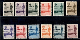 Colonie - Somalia - 1935 - Visita Del Re (199/212) - Serie Completa - Gomma Originale Con Traccia Di Linguella - Autres & Non Classés