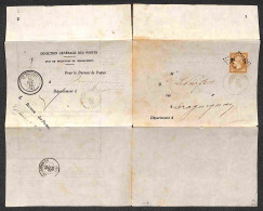 EUROPA - FRANCIA - 10 Cent (20) Isolato Su Avviso Delle Poste Da St. Tropez A Draguignan Del 14.12.66 - Autres & Non Classés