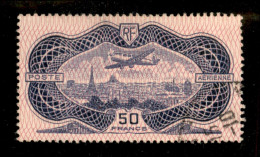 EUROPA - FRANCIA - 1936 - 50 Franchi P. Aerea (321) - Usato - Andere & Zonder Classificatie