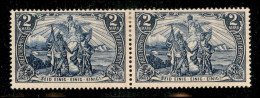 EUROPA - GERMANIA - 1900 - Coppia Del 2 Marchi (64/II) - Gomma Originale - Cert. Eichele - Other & Unclassified