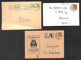 EUROPA - GERMANIA - 1952/1954 - Corno Di Posta - Insieme Di 17 Oggetti Postali Con Diverse Affrancature Dell'emissione - - Altri & Non Classificati