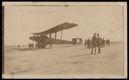 EUROPA - GRAN BRETAGNA - 1916/1922 - Fotografia D'epoca Del Velivolo Handley Page Type/O Con Militari - Scritta Al Retro - Sonstige & Ohne Zuordnung