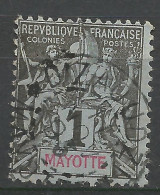 MAYOTTE N° 1 CACHET D'ZAOUDZI  / Used - Usados