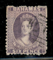 OLTREMARE - BAHAMAS - 1860 - 6 Pence (4A) Usato - Andere & Zonder Classificatie