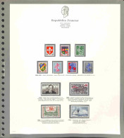 Lotti E Collezioni - Europa E Oltremare - FRANCIA - 1960/1985 - Collezione Completa Di Valori Di Posta Ordinaria + Aerea - Sonstige & Ohne Zuordnung