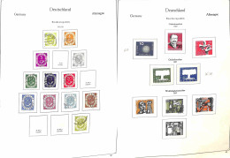 Delcampe - Lotti E Collezioni - Europa E Oltremare - GERMANIA FEDERALE TEDESCA - 1951/1980 - Insieme Del Periodo Di Valori Usati In - Otros & Sin Clasificación