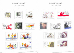 Lotti E Collezioni - Europa E Oltremare - GERMANIA FEDERALE TEDESCA - 2001/2006 - Insieme Del Periodo Di Valori Usati In - Otros & Sin Clasificación