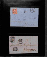 Lotti E Collezioni - Europa E Oltremare - SVIZZERA - 1860/1900 Circa - Insieme Di 27 Buste E Lettere Del Periodo Con Aff - Sonstige & Ohne Zuordnung