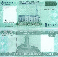 Somalia / 50.000 Shillings / 2010 / P-38(a) / UNC - Somalie