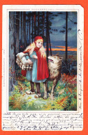 16384 / ROTKÄPPCHEN 1899 à Marie ANTONIN Plobsheim Märchenpostkarte N°4 - Märchen, Sagen & Legenden
