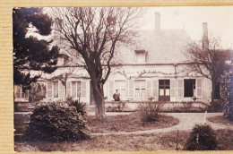 16443 / Carte-Photo 1910s Façade Jardin Ombragé Maison Bourgeoise Style Petite Gentilhommière - Other & Unclassified